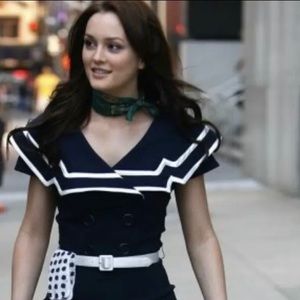 ASO blair waldorf betty page sailor dress